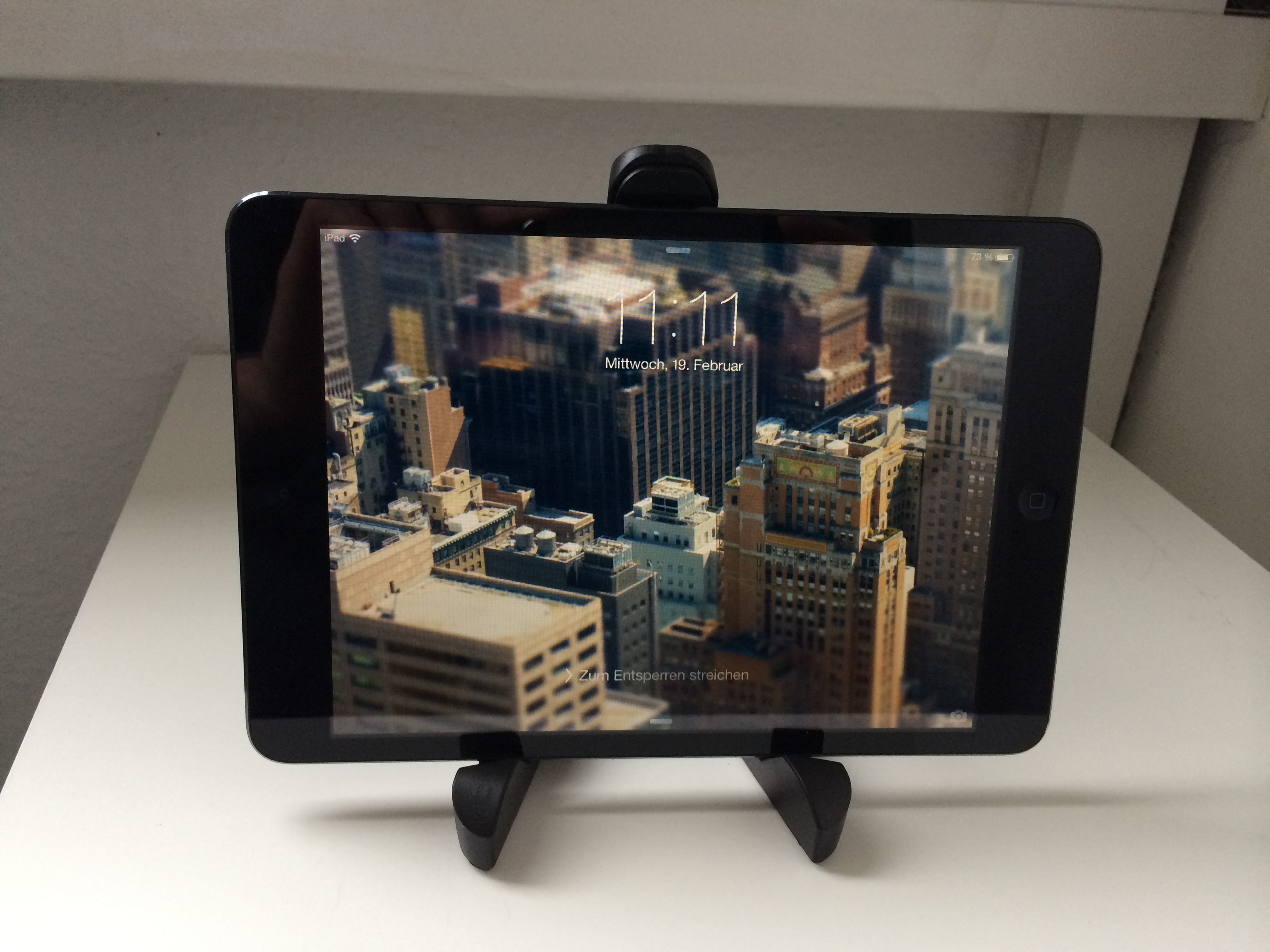 Gadget-Test: Callstel iPad Ständer – Eine Alternative zu Compass & Co.?